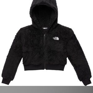The North Face G Suave OSO FZ HDY TNF Black Sweater Size S